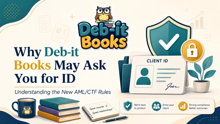 Why Deb-it Books May Ask You for ID: Understanding the New AML/CTF Rules